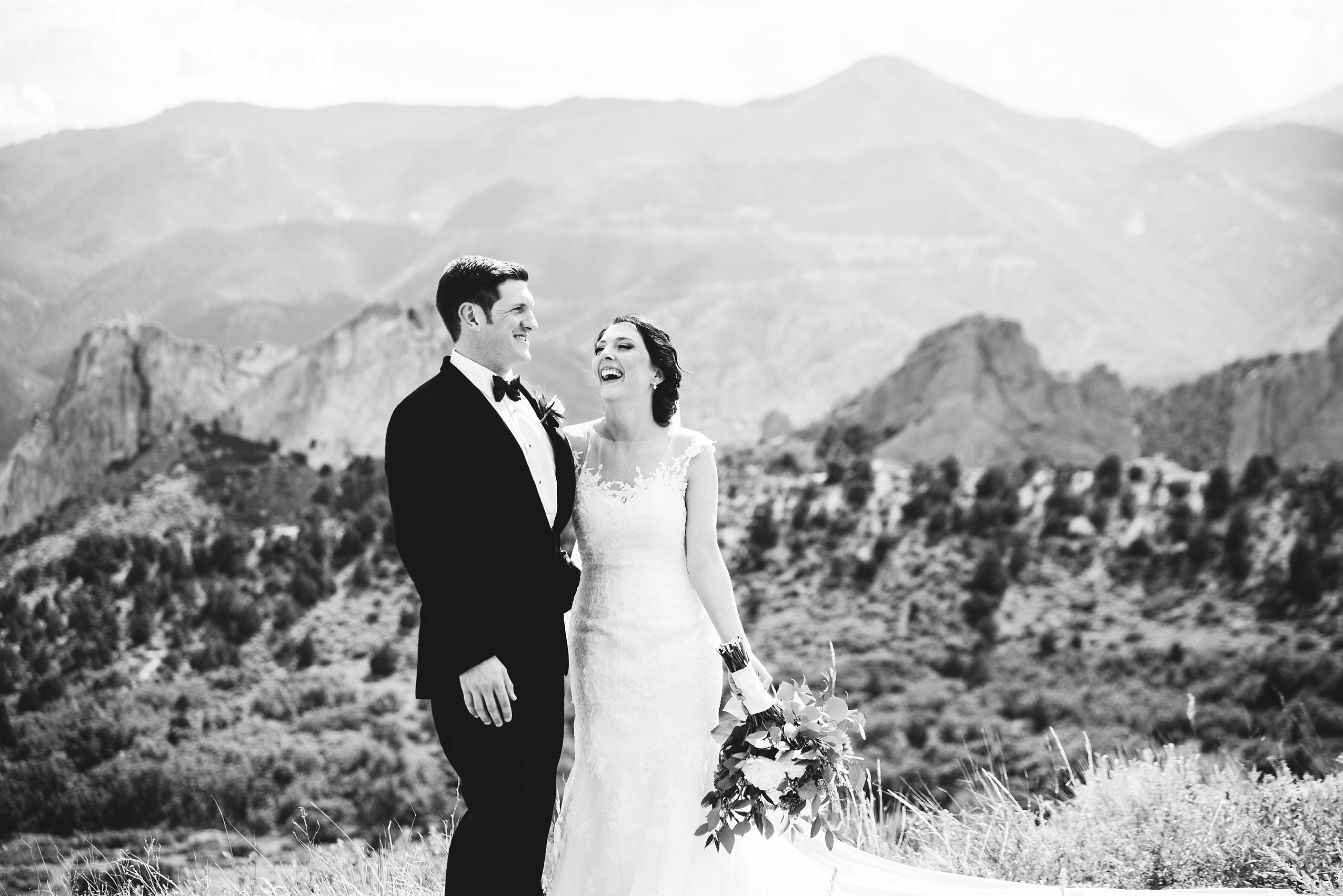 Mesa Overlook wedding photos
