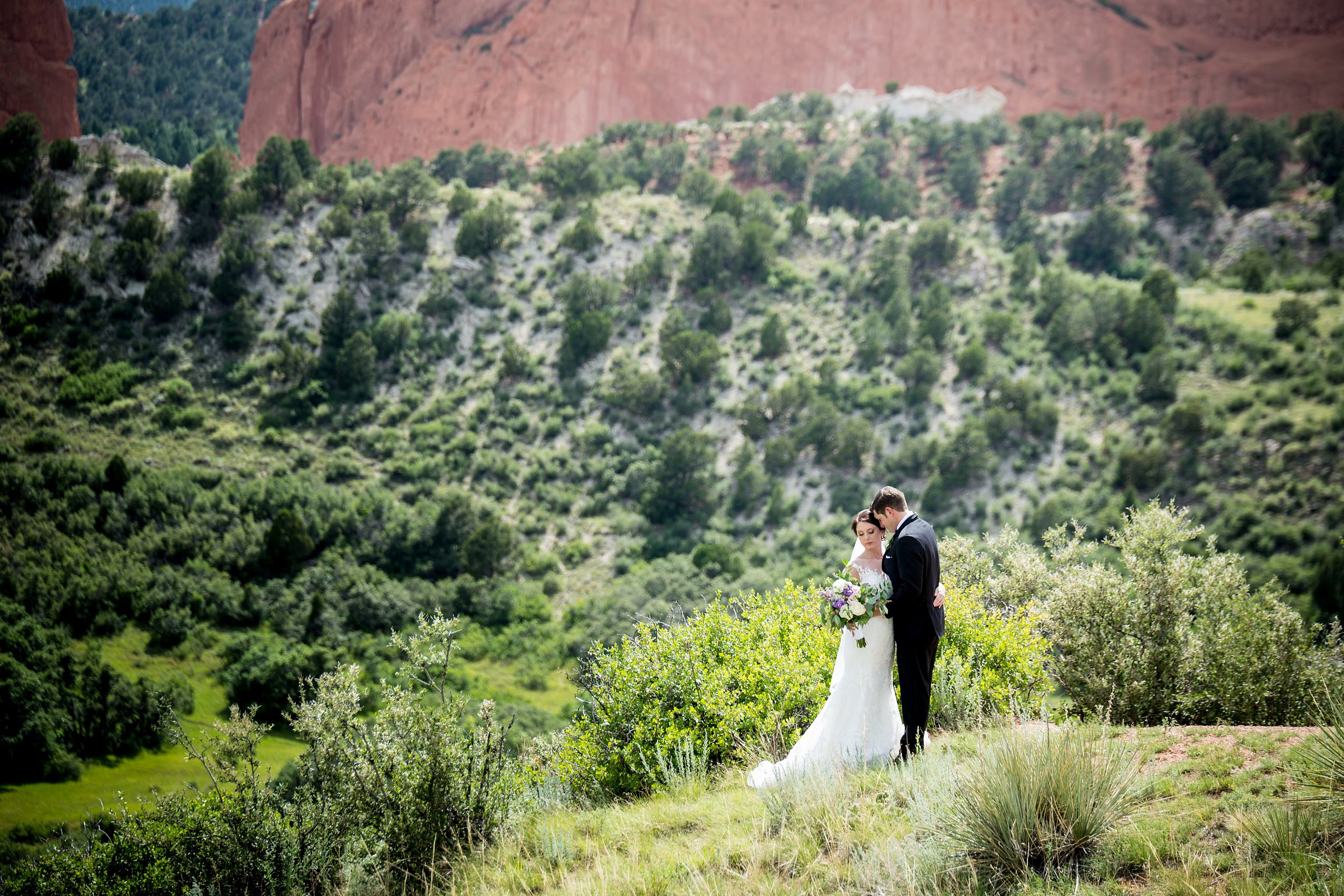 Mesa overlook wedding photos