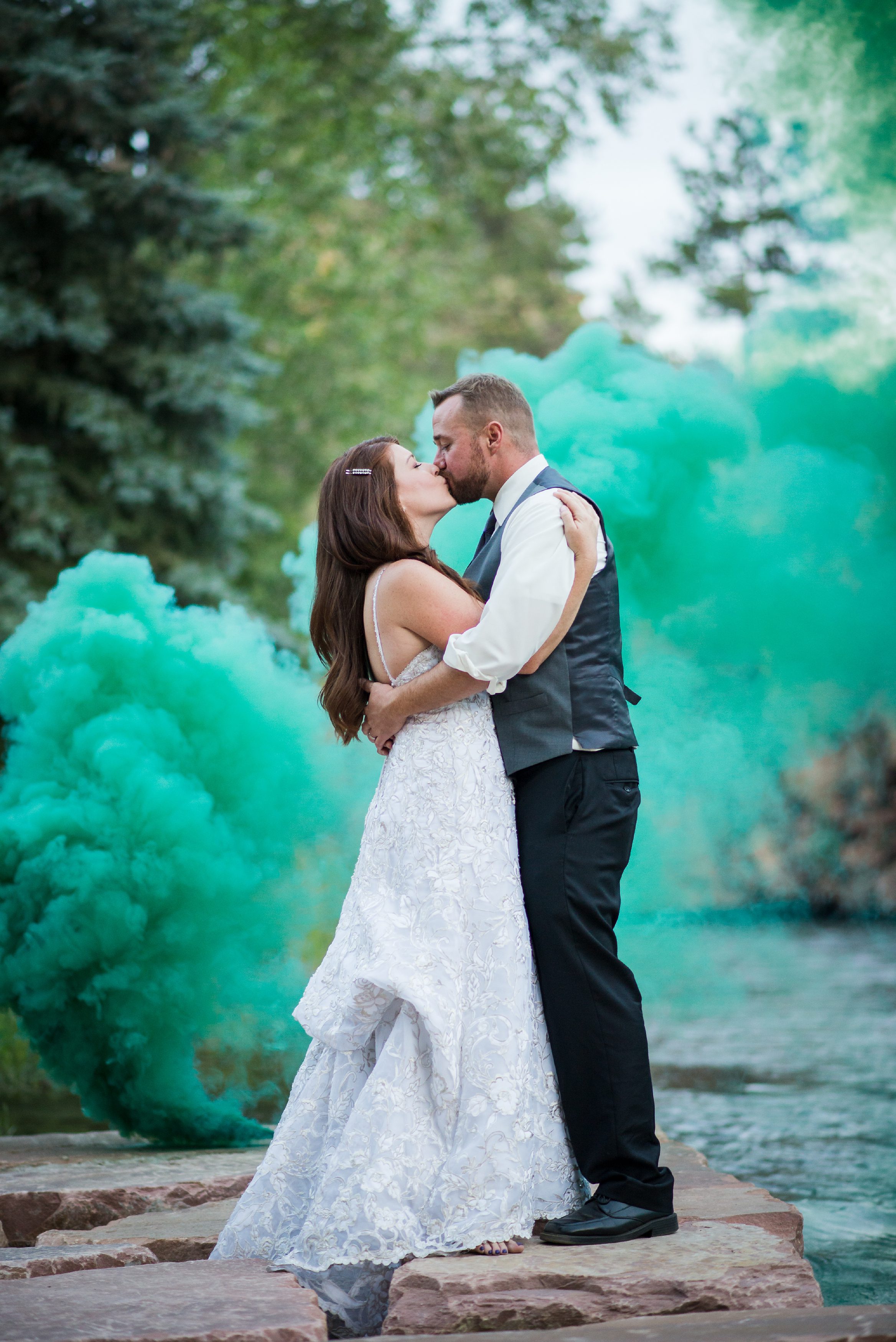 Colorado wedding photographers, river bend weddings