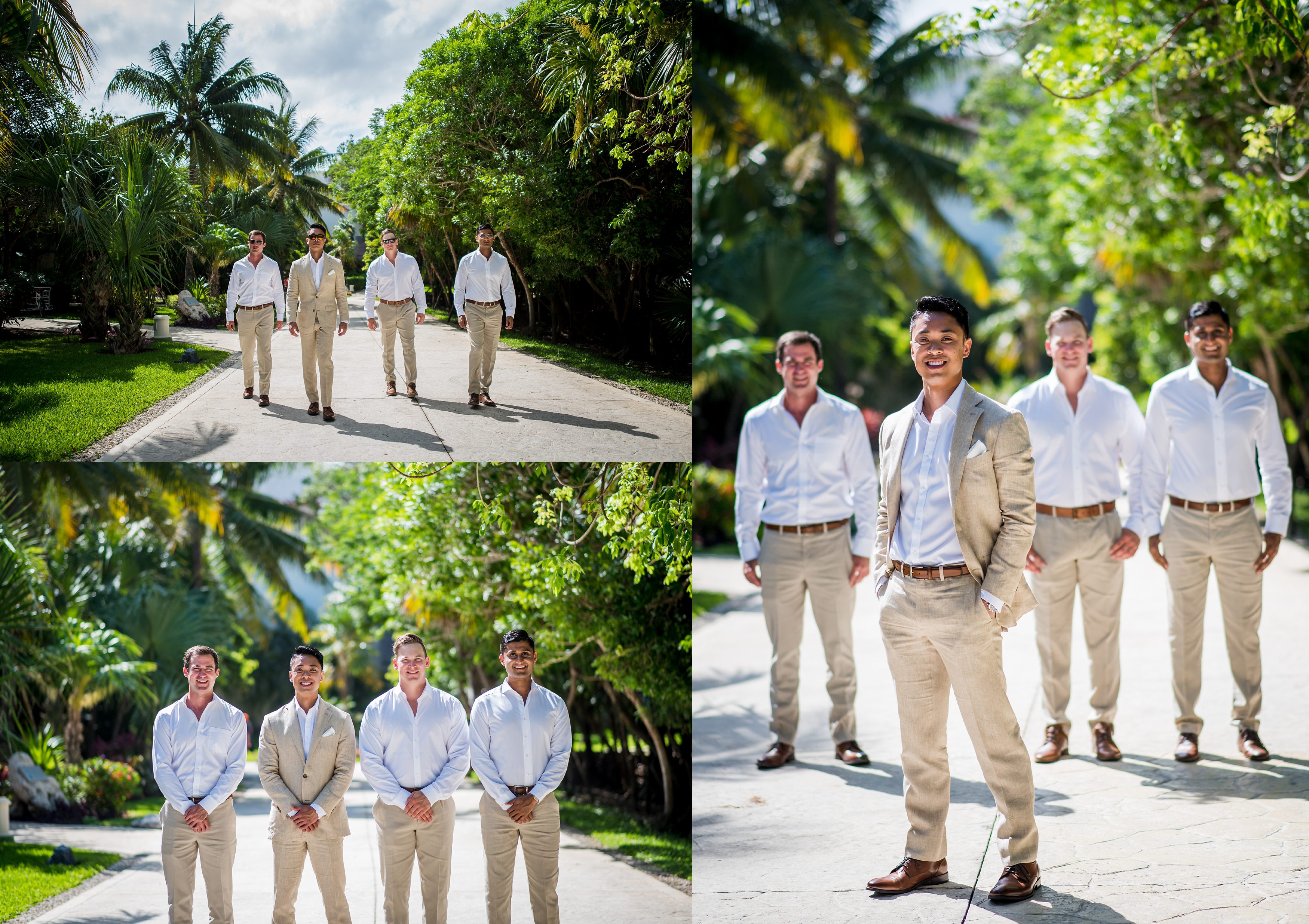 groomsman photos, Beach weddings, Mexico weddings, destination wedding photographers