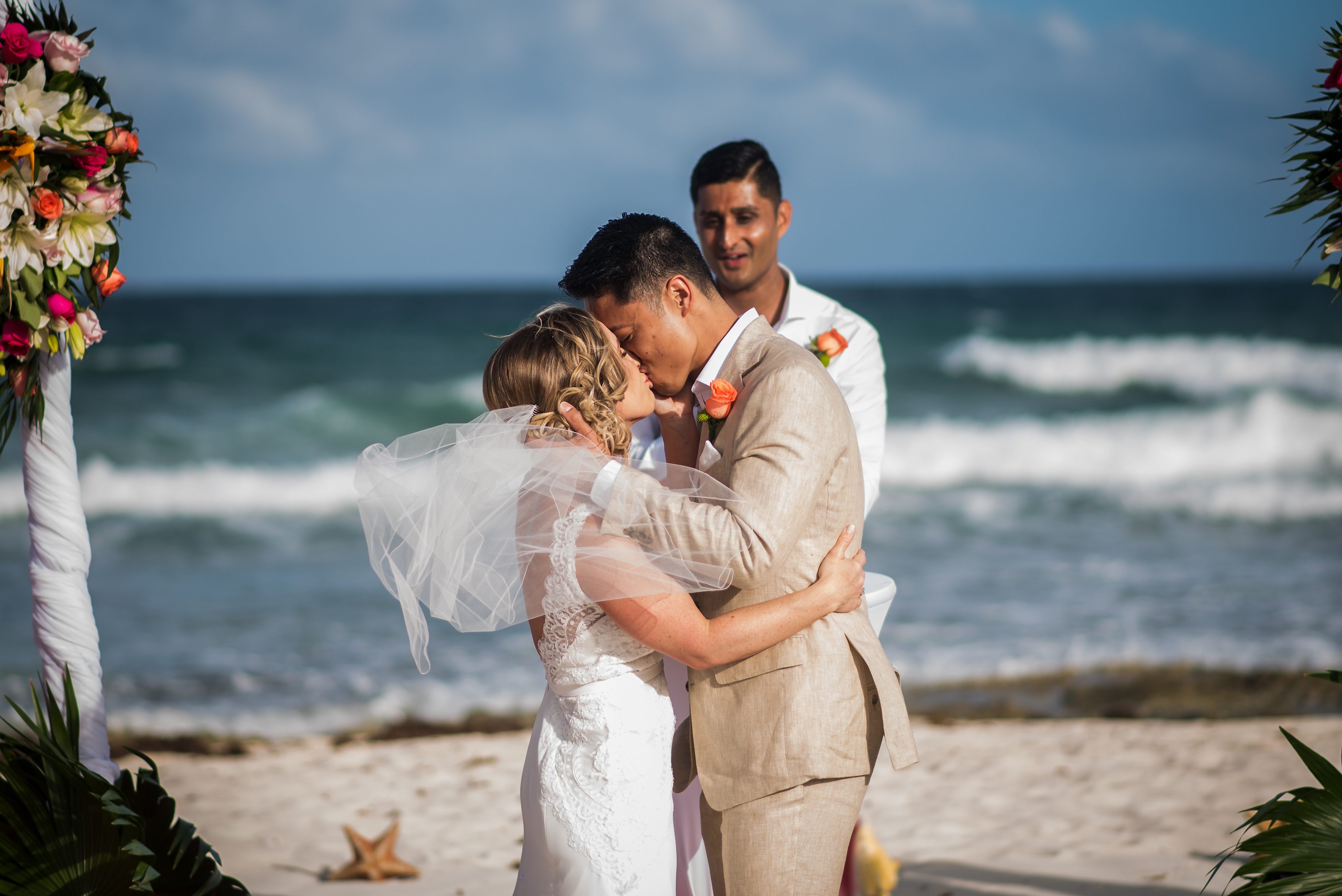 Beach weddings, Mexico weddings, destination wedding photographers, valentine imperial weddings