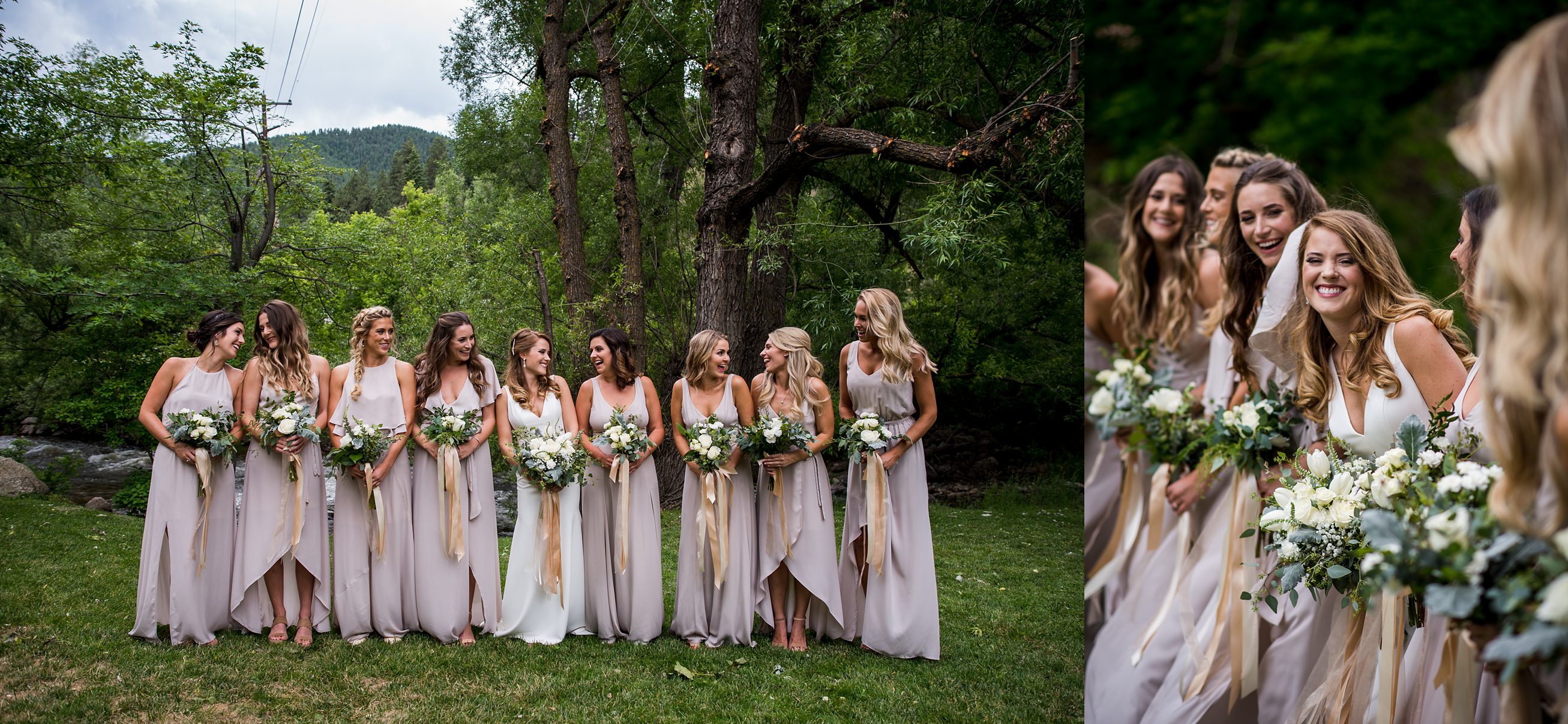 Wedgewood at Boulder Creek Wedding, bridesmaid dresses