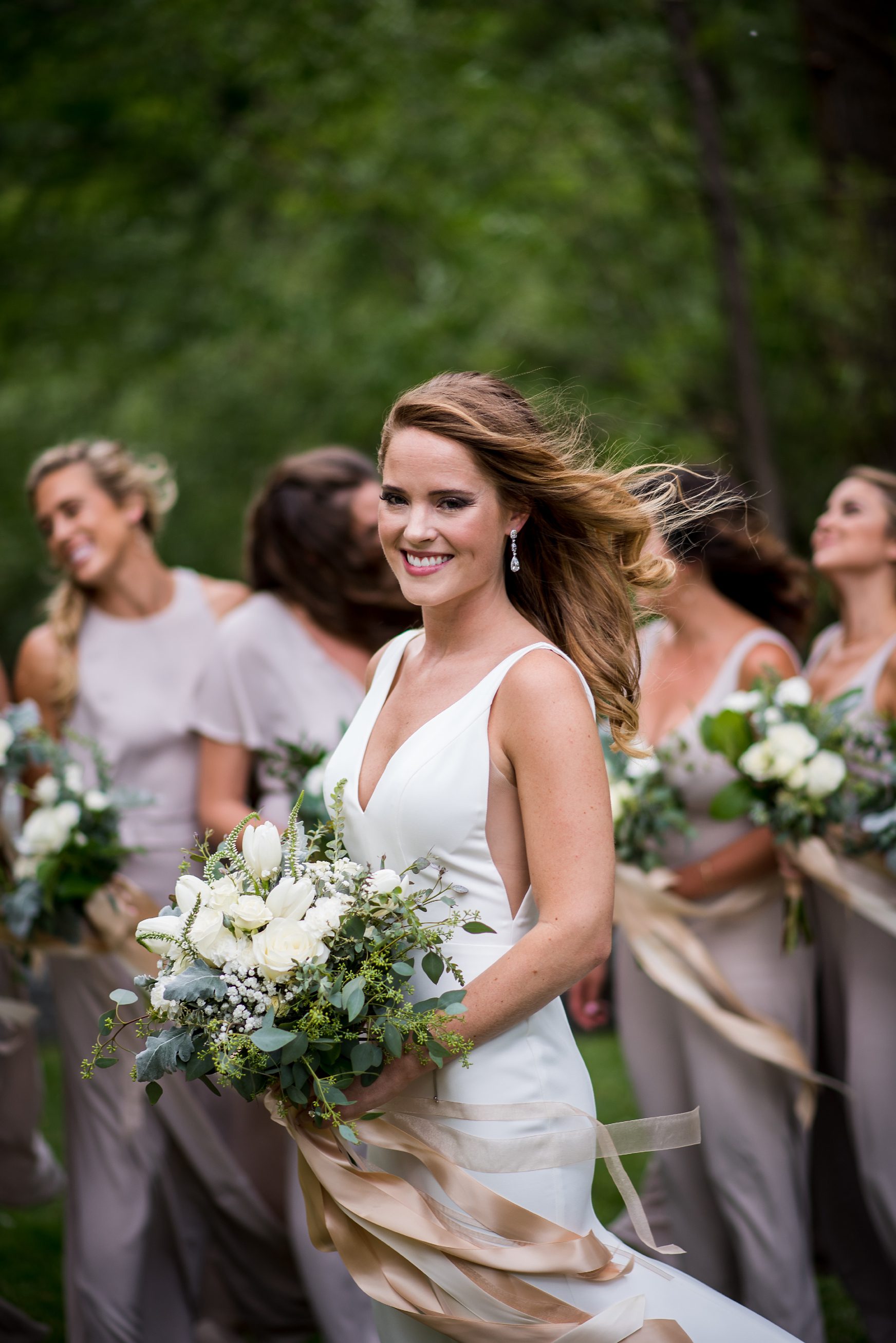 Wedgewood at Boulder Creek Wedding, bridesmaids