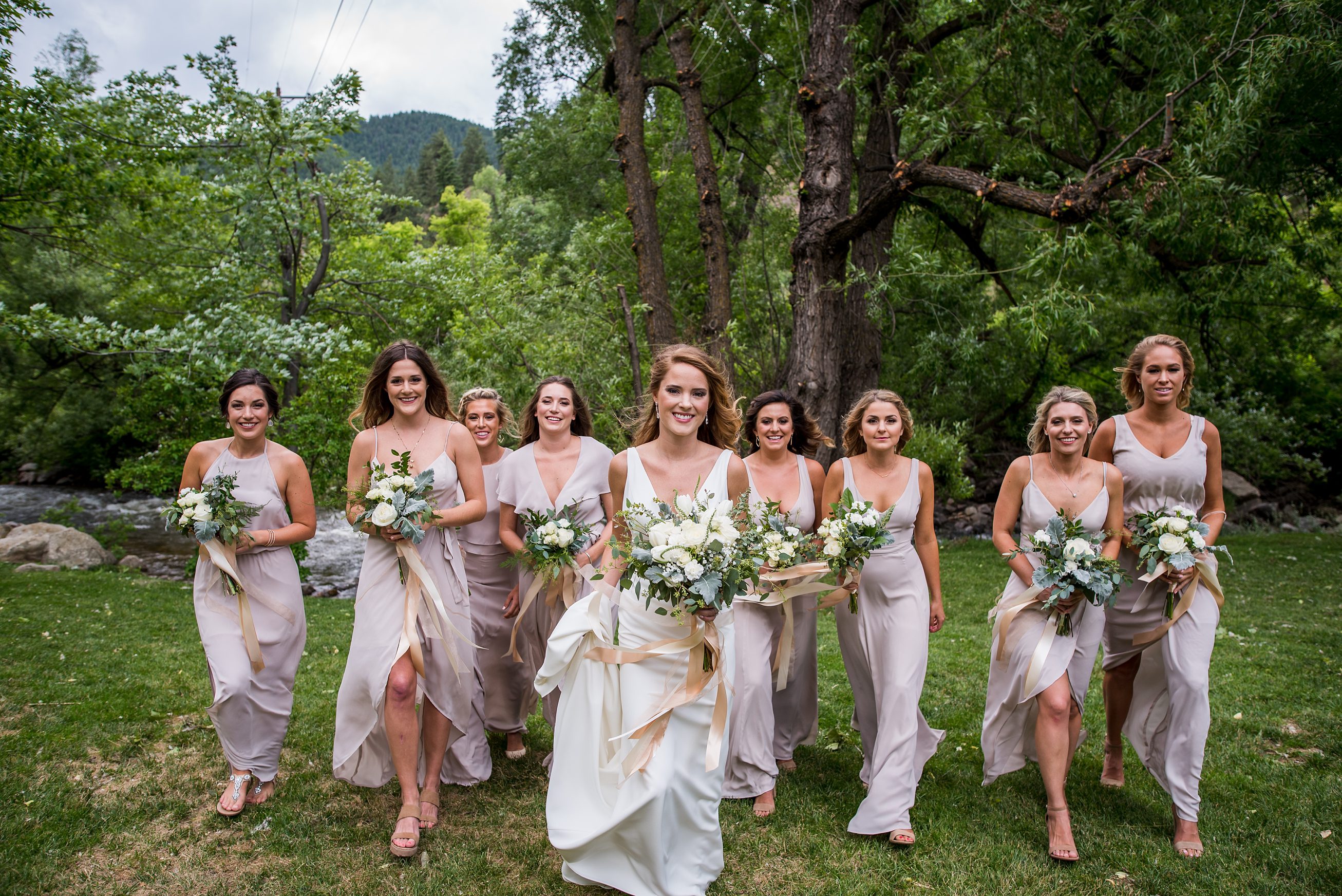 Wedgewood at Boulder Creek Wedding, bridesmaids