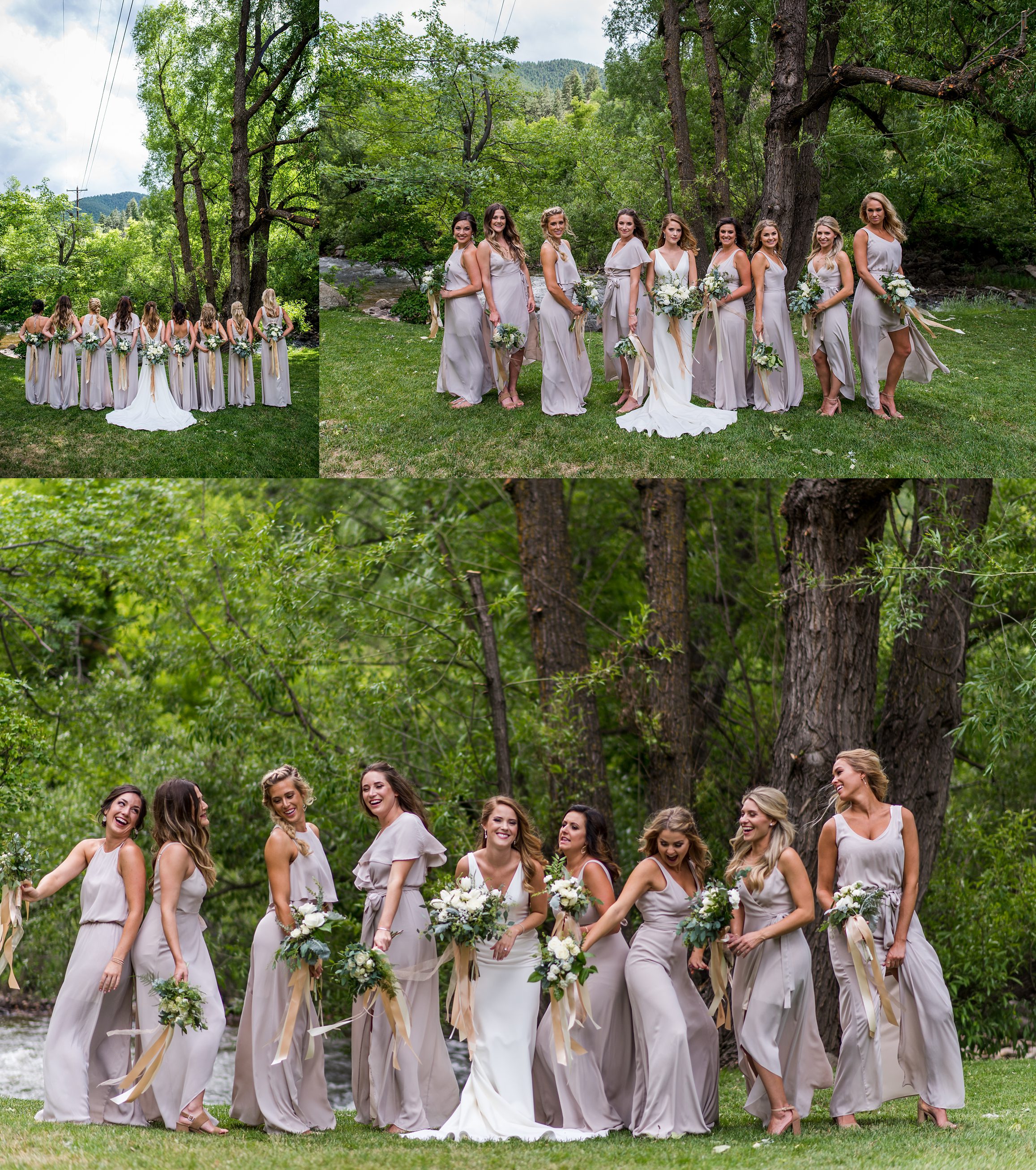 Wedgewood at Boulder Creek Wedding, bridesmaids