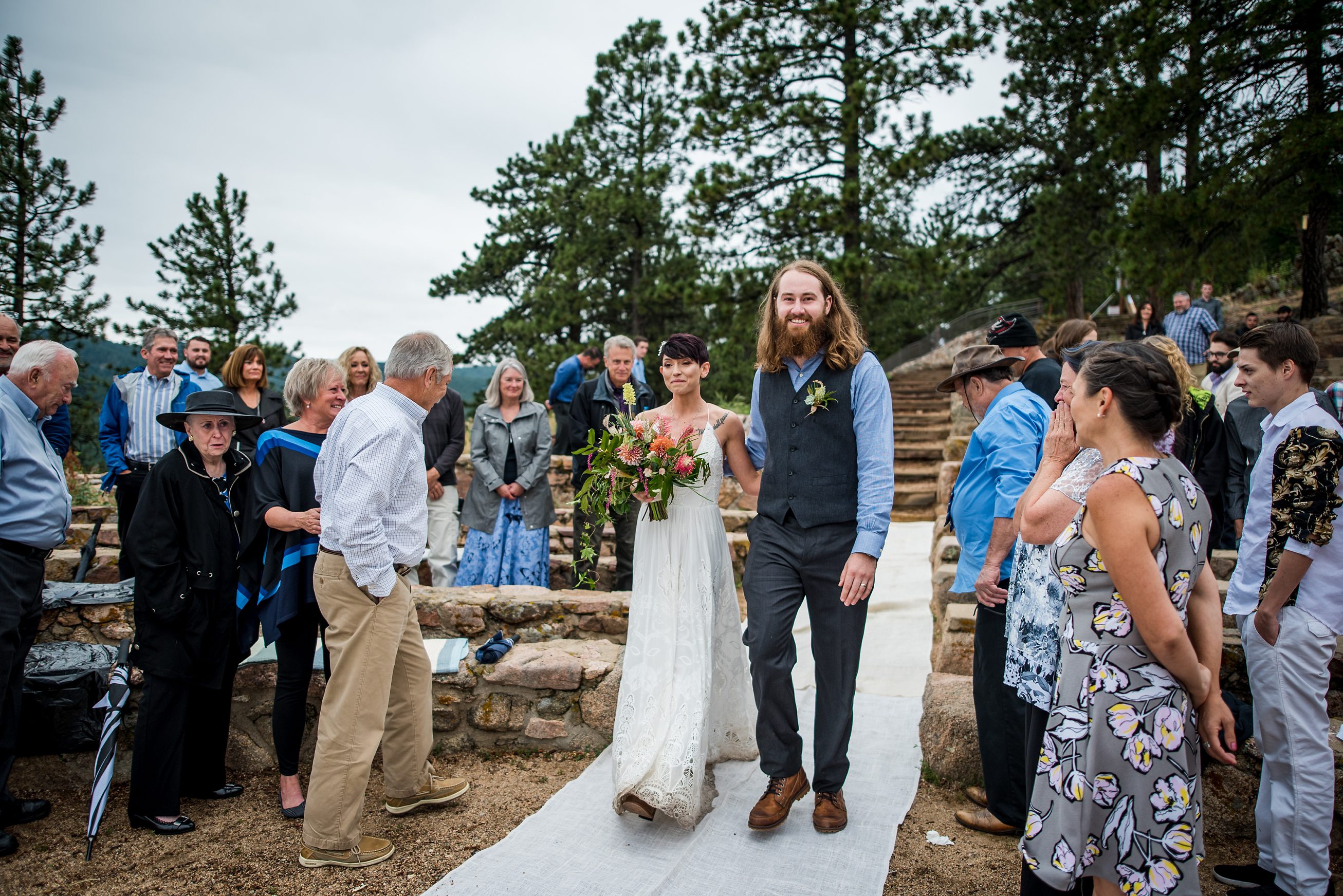 Colorado Wedding Photographers, Sunrise Amphitheater Wedding Photos