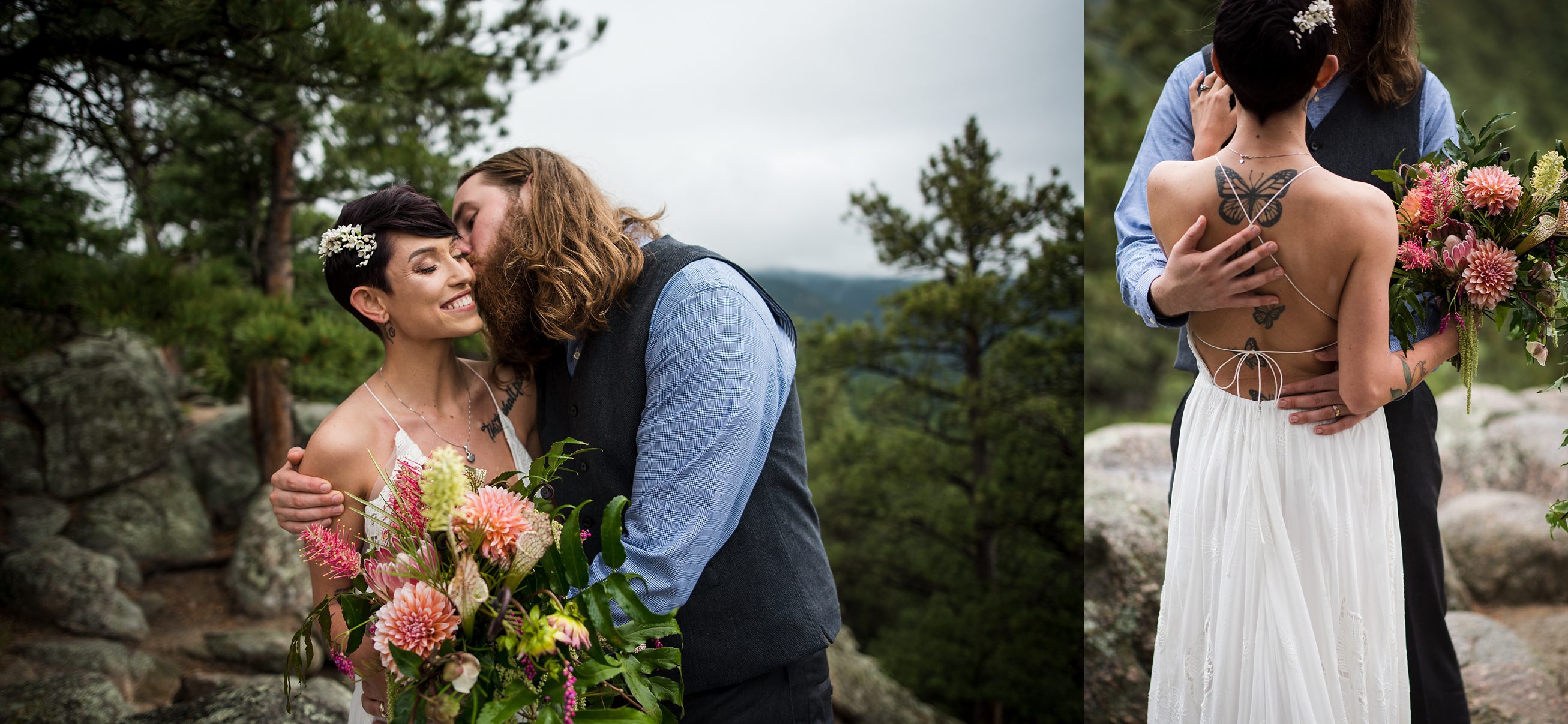 Colorado Wedding Photographers, Sunrise Amphitheater Wedding Photos