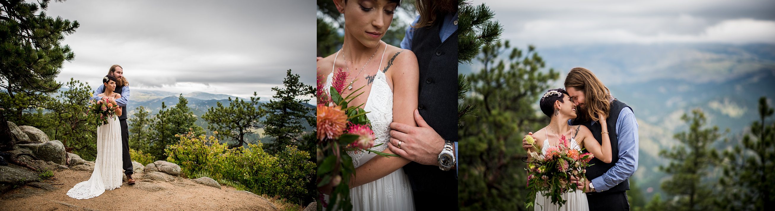 Colorado Wedding Photographers, Sunrise Amphitheater Wedding Photos