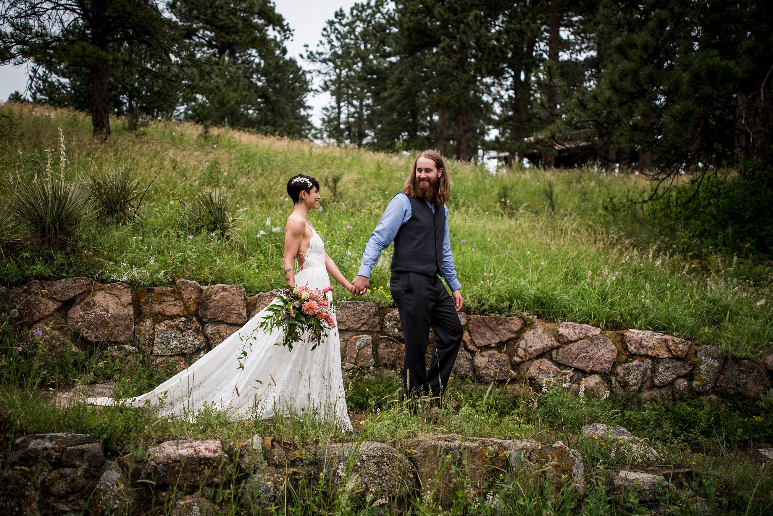 Colorado Wedding Photographers, Sunrise Amphitheater Wedding Photos