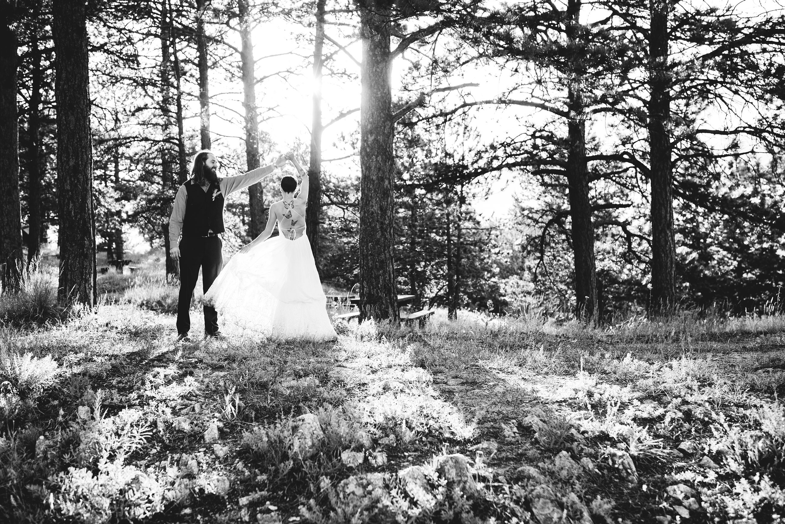 Colorado Wedding Photographers, Sunrise Amphitheater Wedding Photos