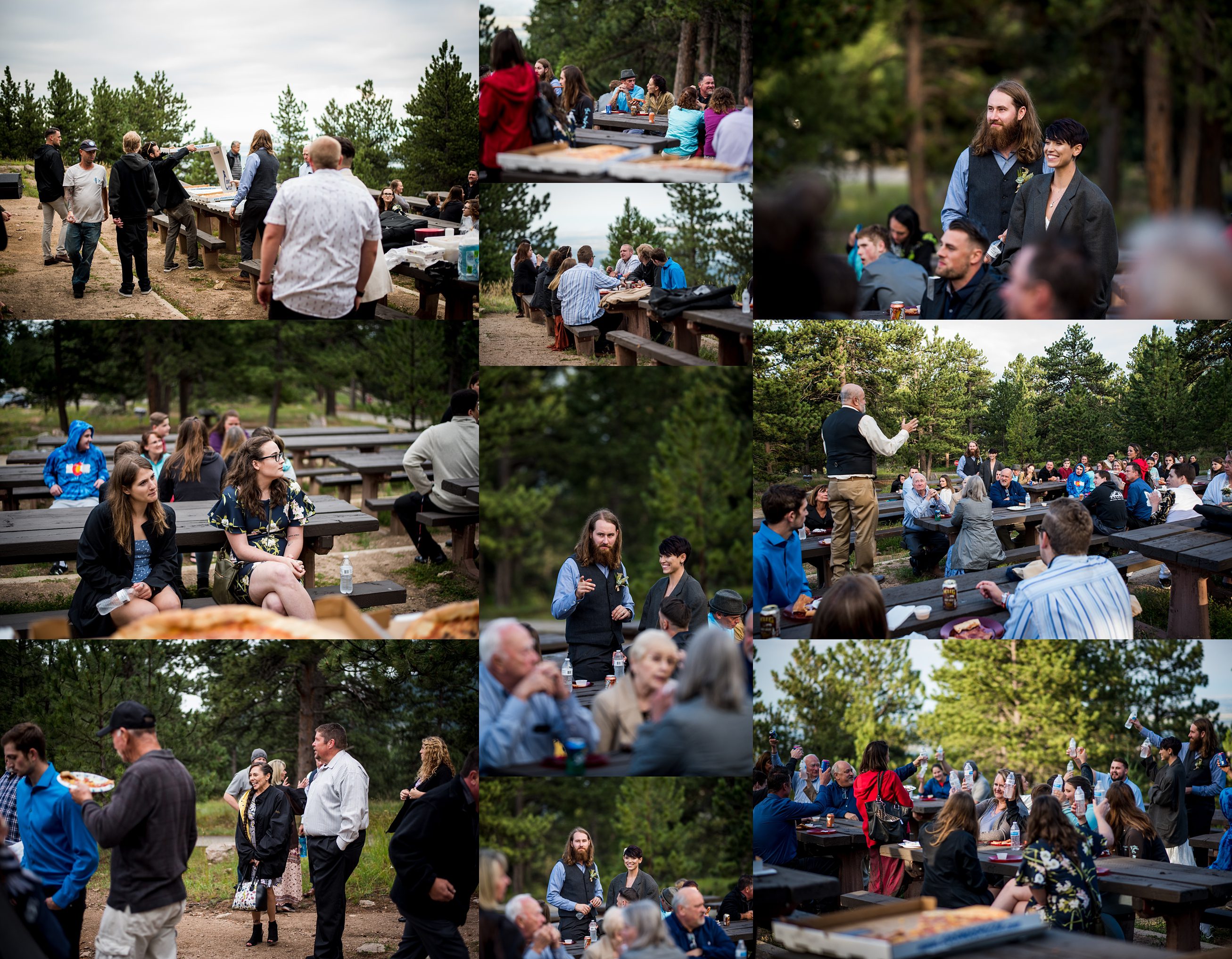 Colorado Wedding Photographers, Sunrise Amphitheater Wedding Photos