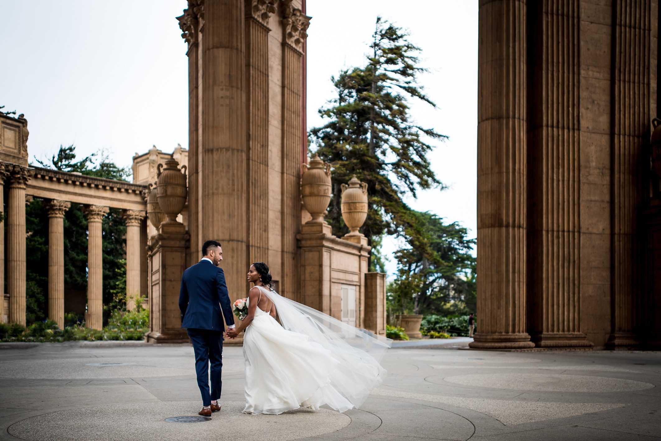 San Fransisco Wedding Photographers, The Palace of Fine Arts