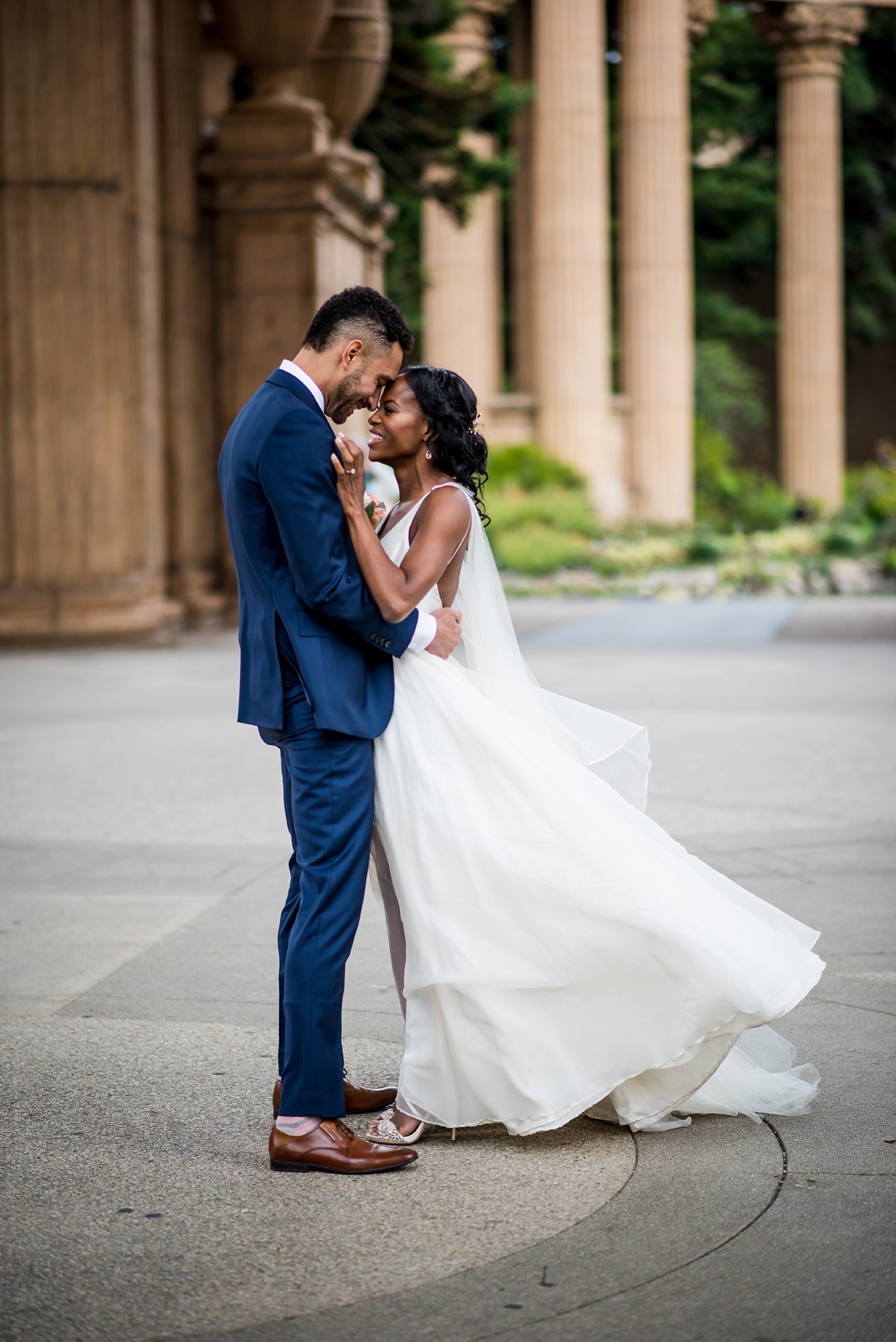 San Fransisco Wedding Photographers, The Palace of Fine Arts