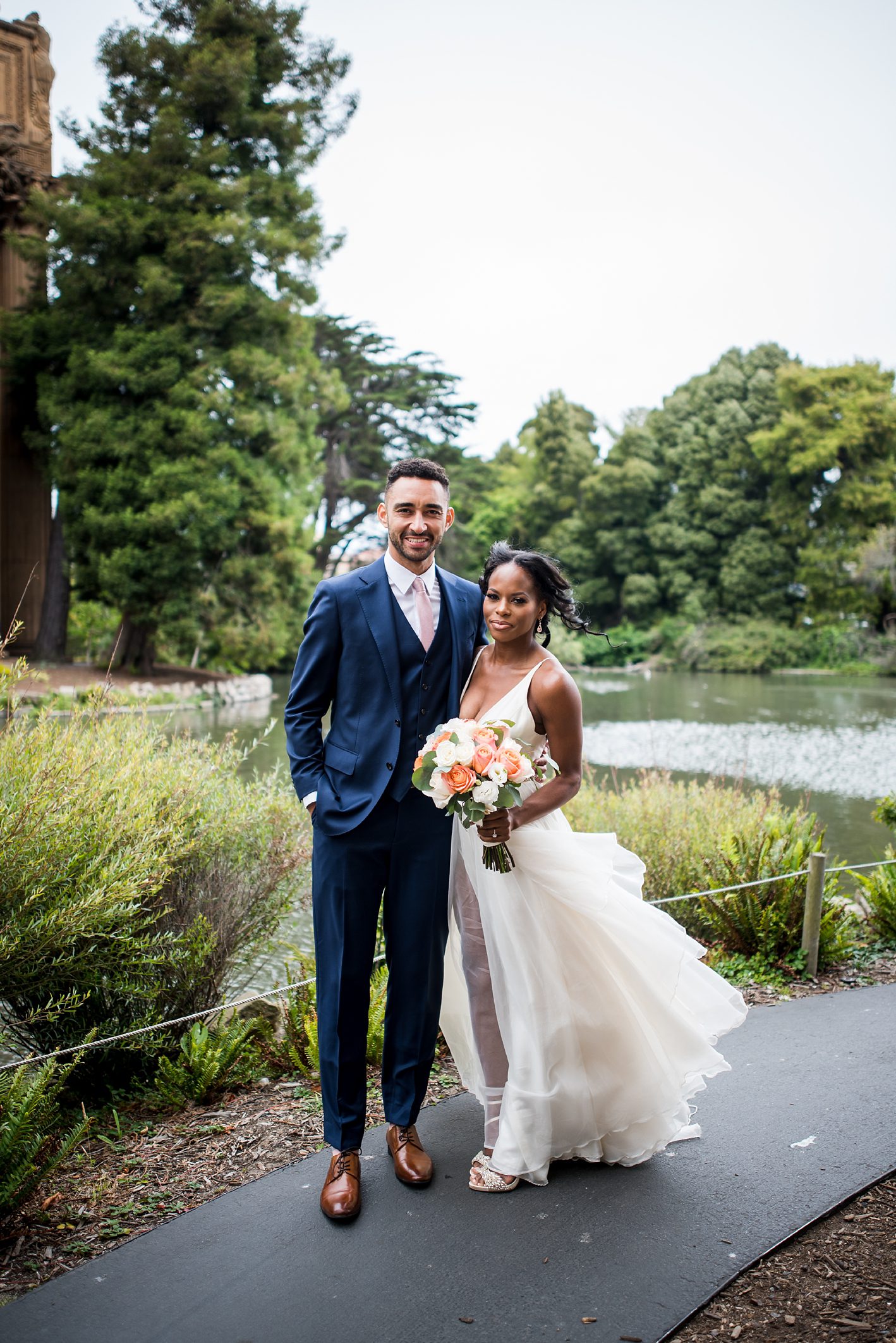 San Fransisco Wedding Photographers, The Palace of Fine Arts