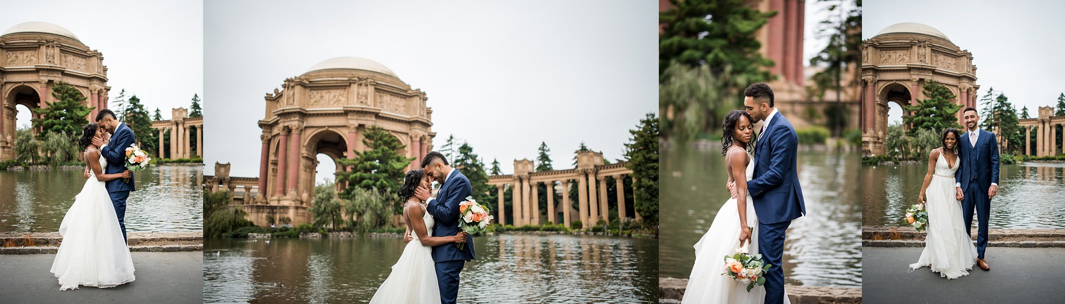 San Fransisco Wedding Photographers, The Palace of Fine Arts