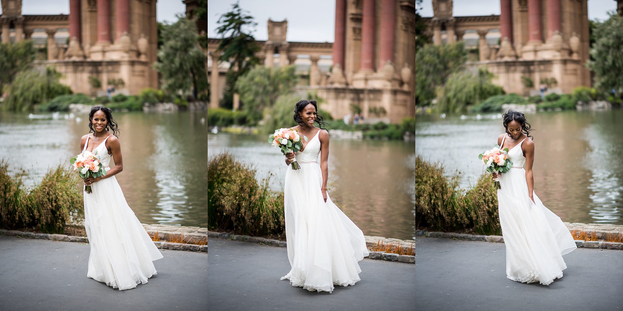 San Fransisco Wedding Photographers, The Palace of Fine Arts