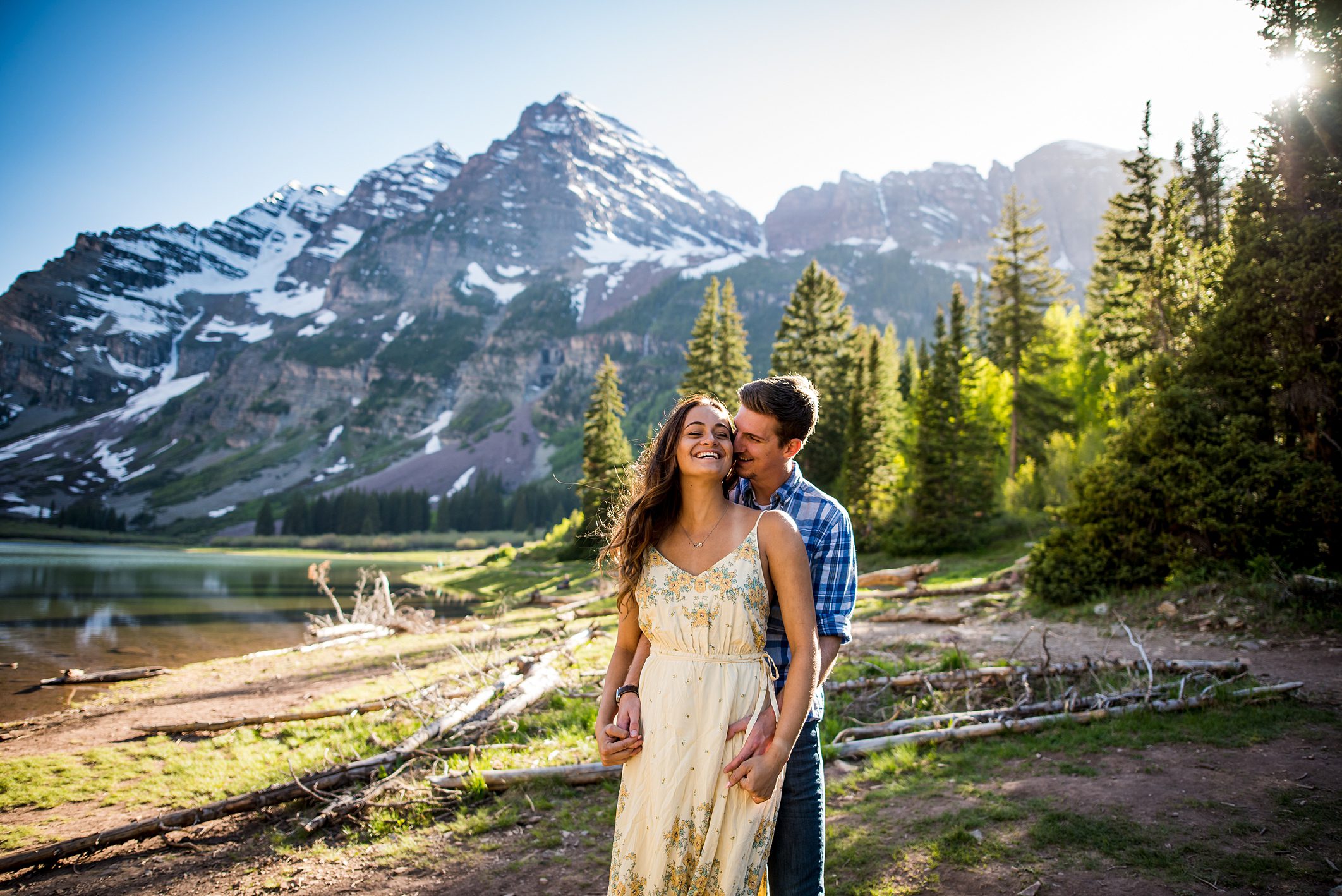 Maroon Bells Engagement, Colorado Engagement Photos