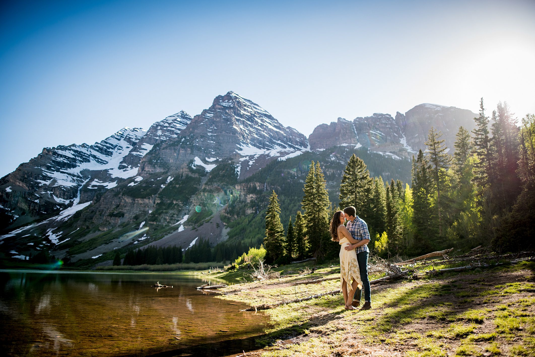 Maroon Bells Engagement, Colorado Engagement Photos