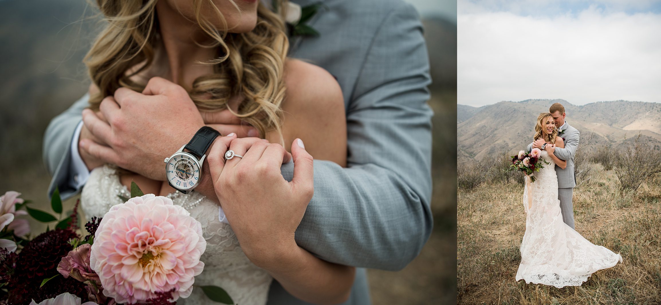wedding photos at Lookout Mountain