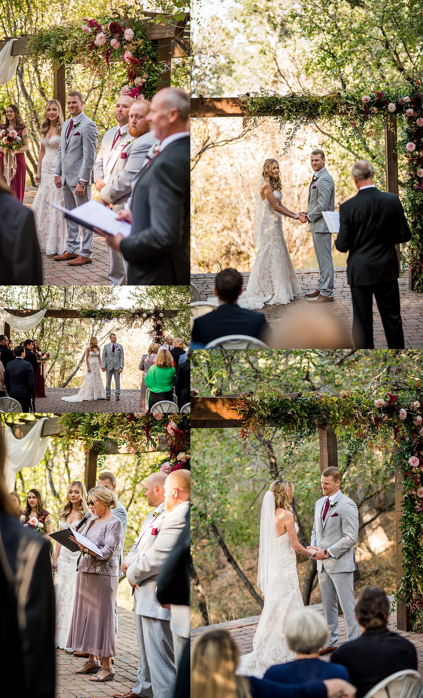 wedding at pines of genesee