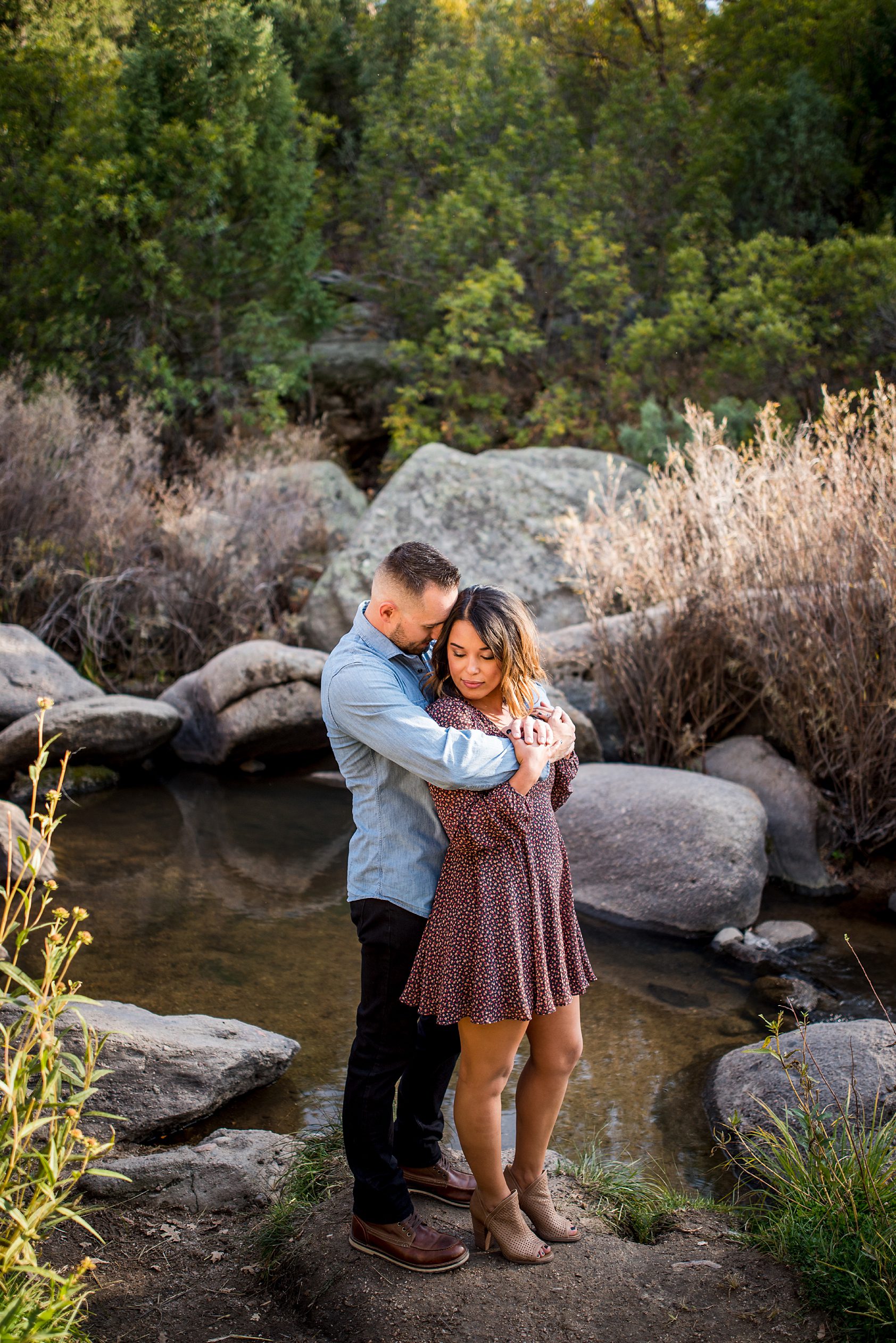 Colorado engagement session in Castle Rock