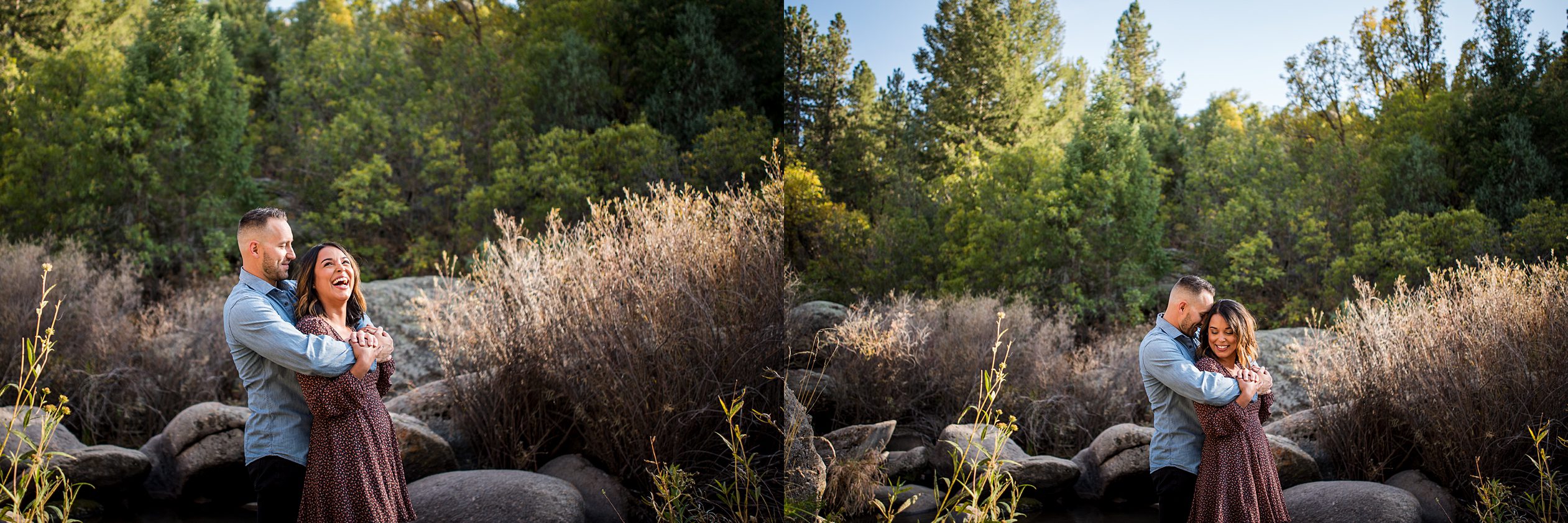 Colorado engagement session in Castle Rock