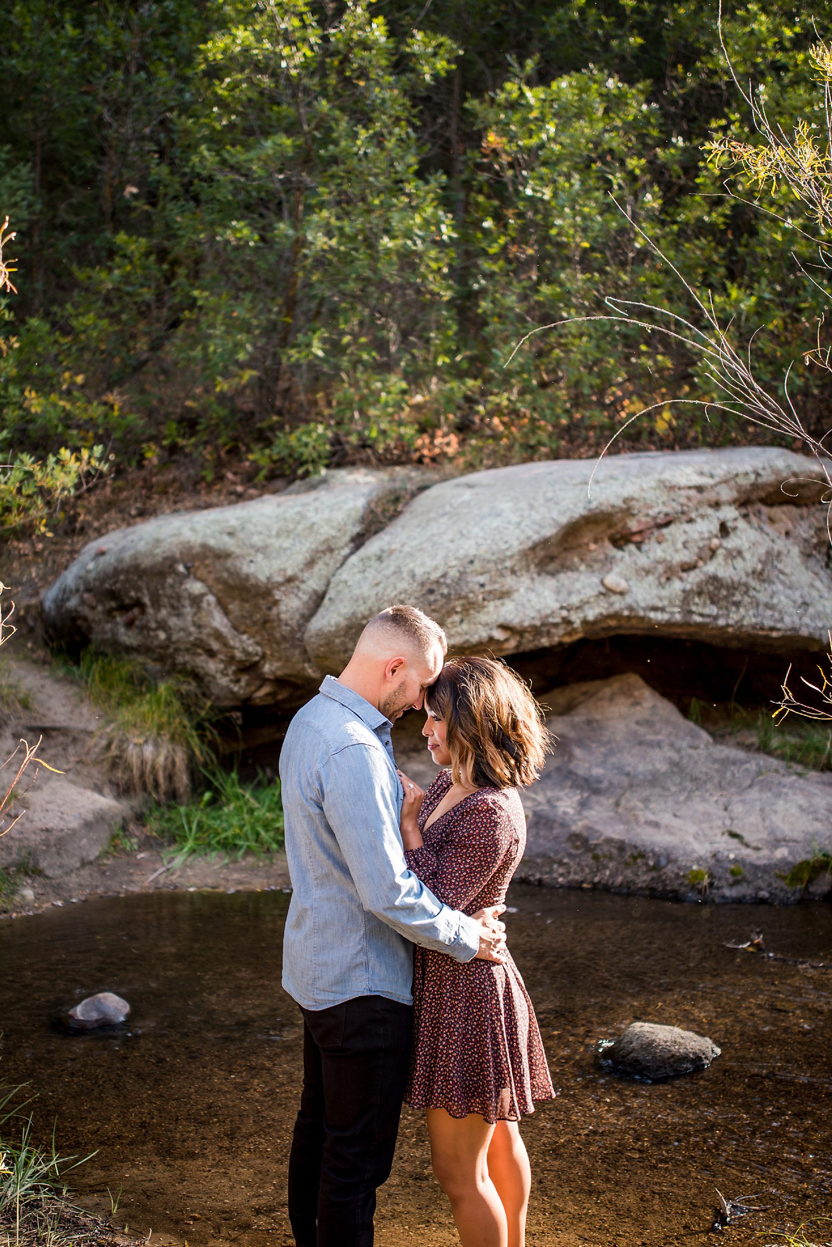 Colorado engagement session in Castle Rock
