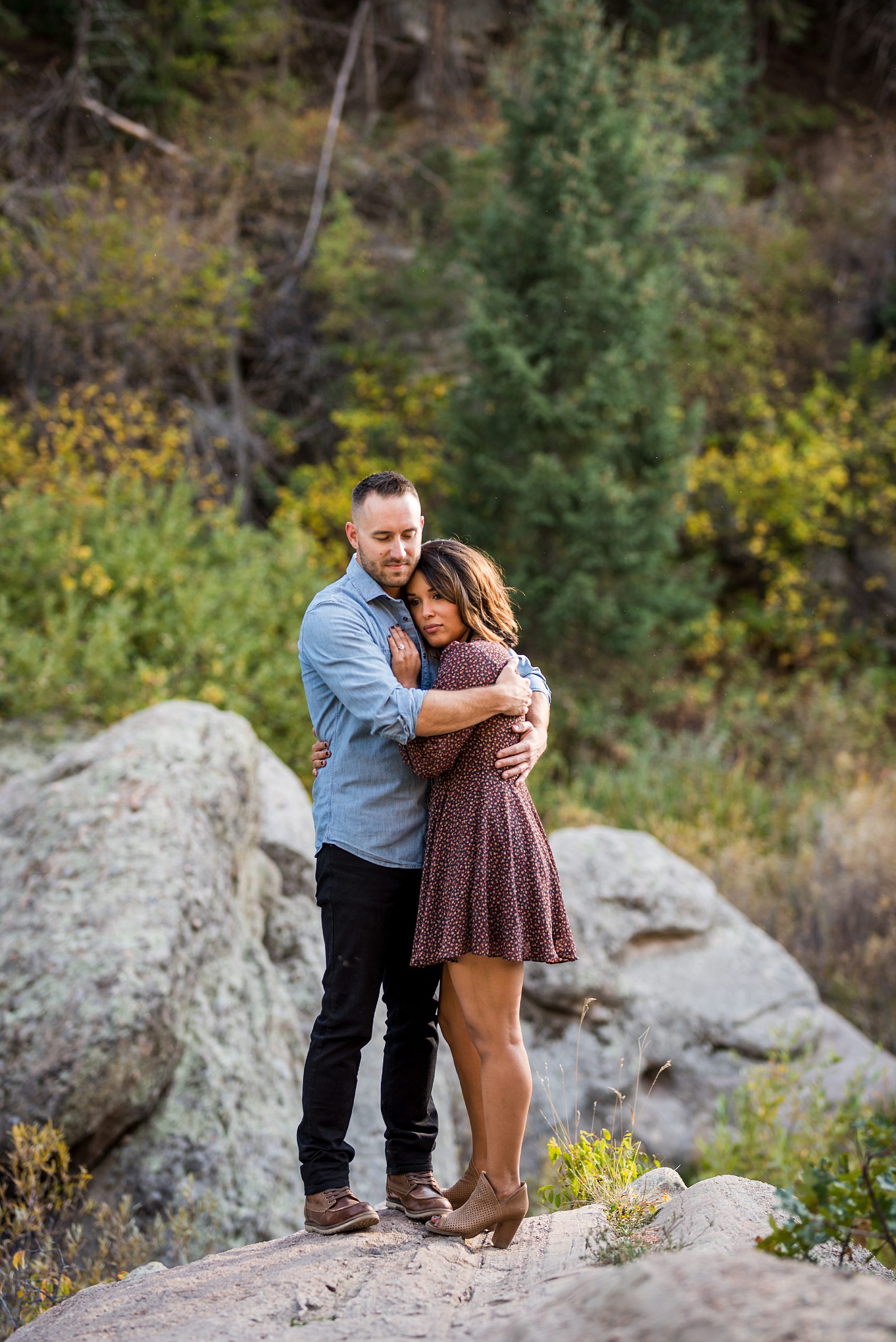 Colorado engagement session in Castle Rock