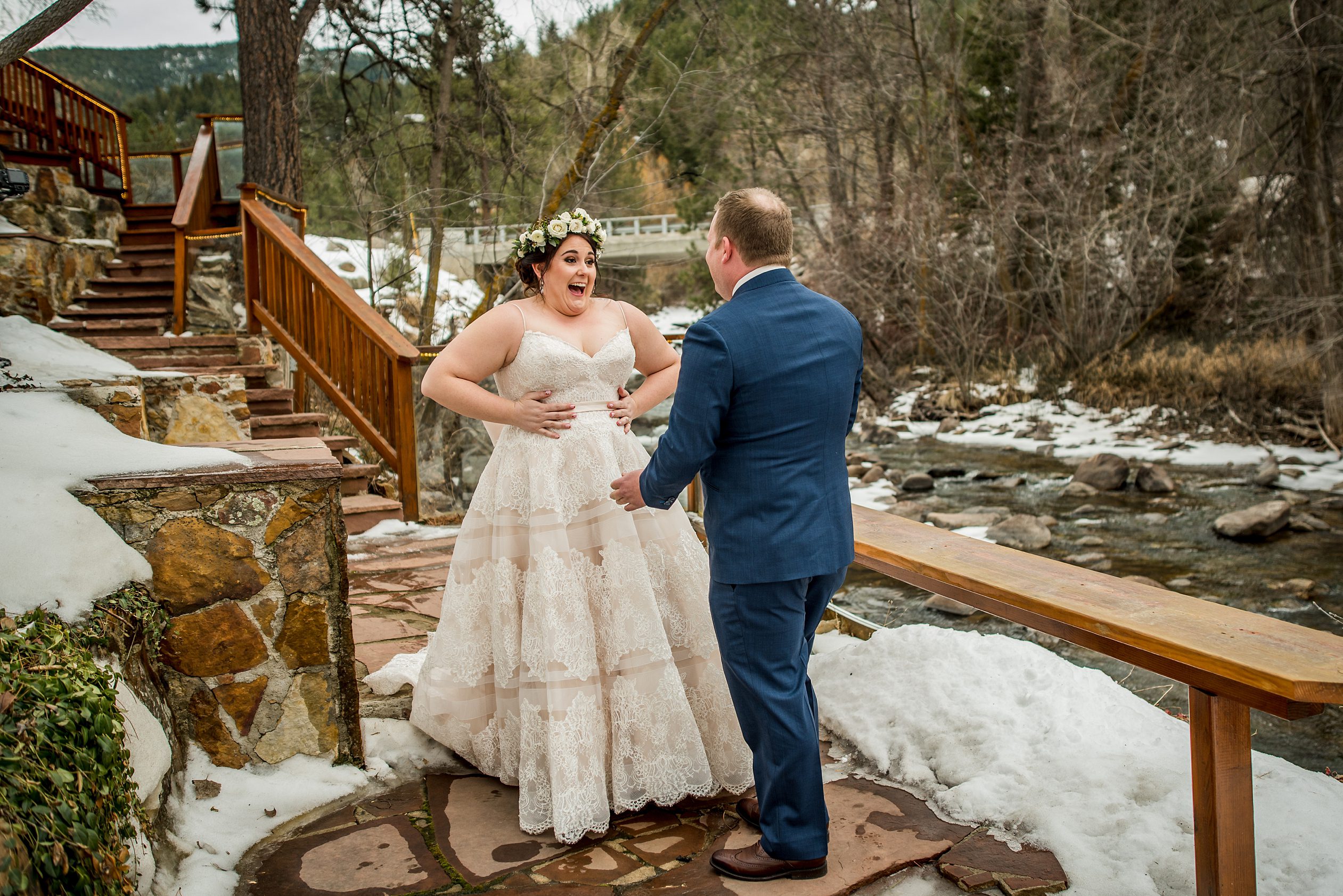 Wedgewood at Boulder Creek Wedding, first look