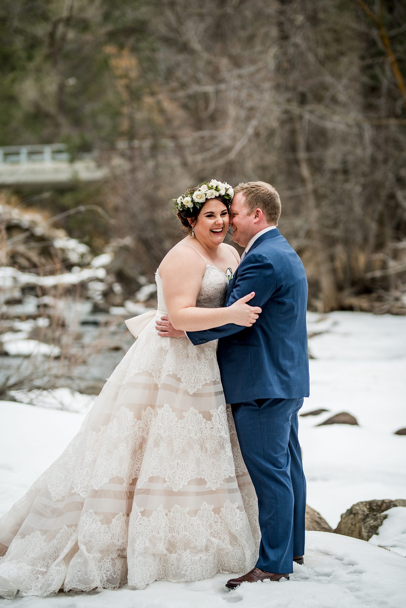 Wedgewood at Boulder Creek Wedding, bride and groom