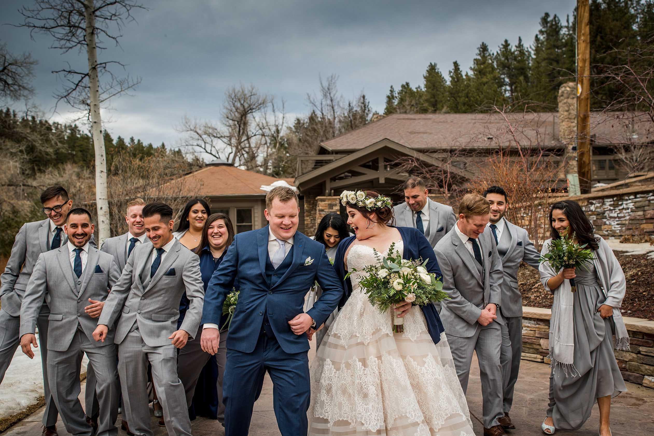 Wedgewood at Boulder Creek Wedding, bridal party