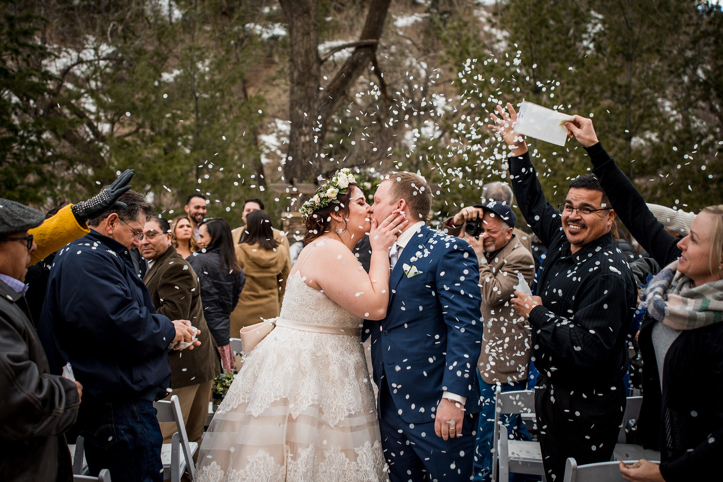 Wedgewood at Boulder Creek Wedding, wedding exit