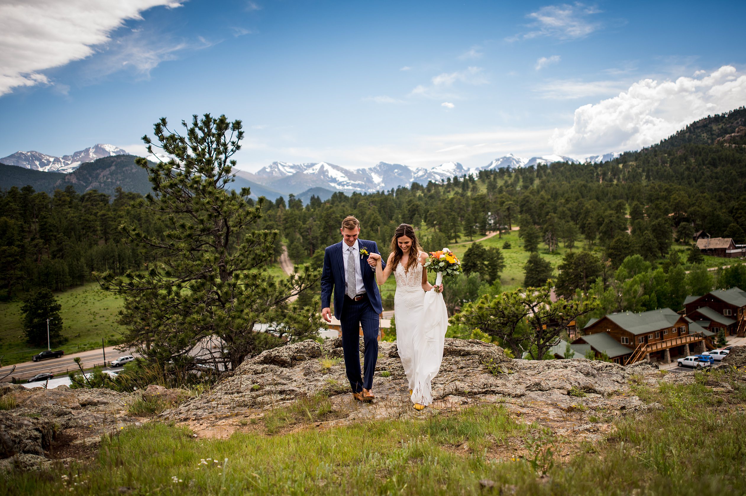 Skyview at Fall River Village wedding photos