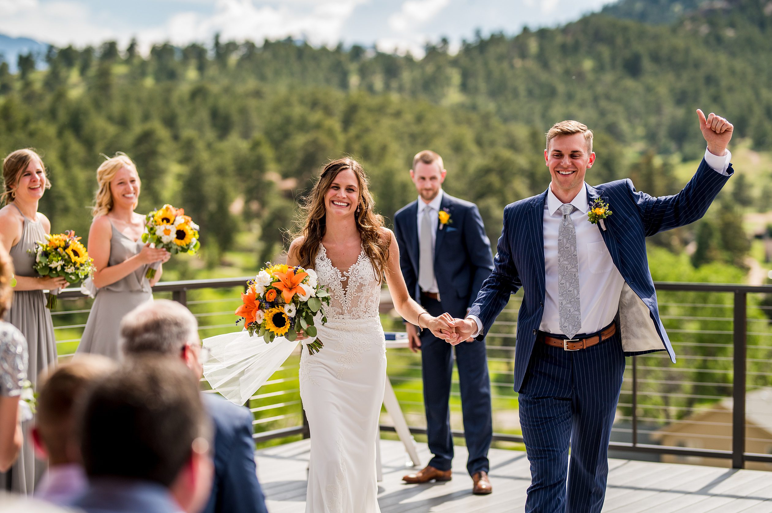Skyview at Fall River Village wedding photos