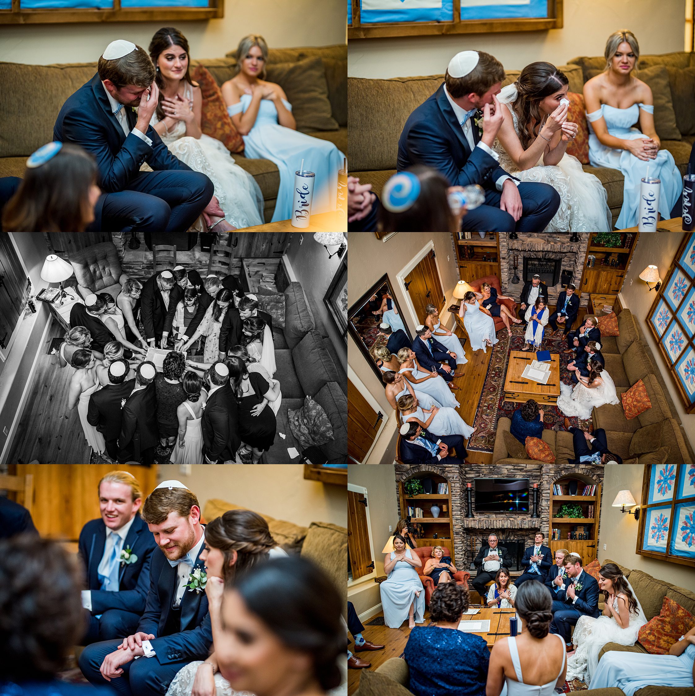 Jewish wedding in Colorado 