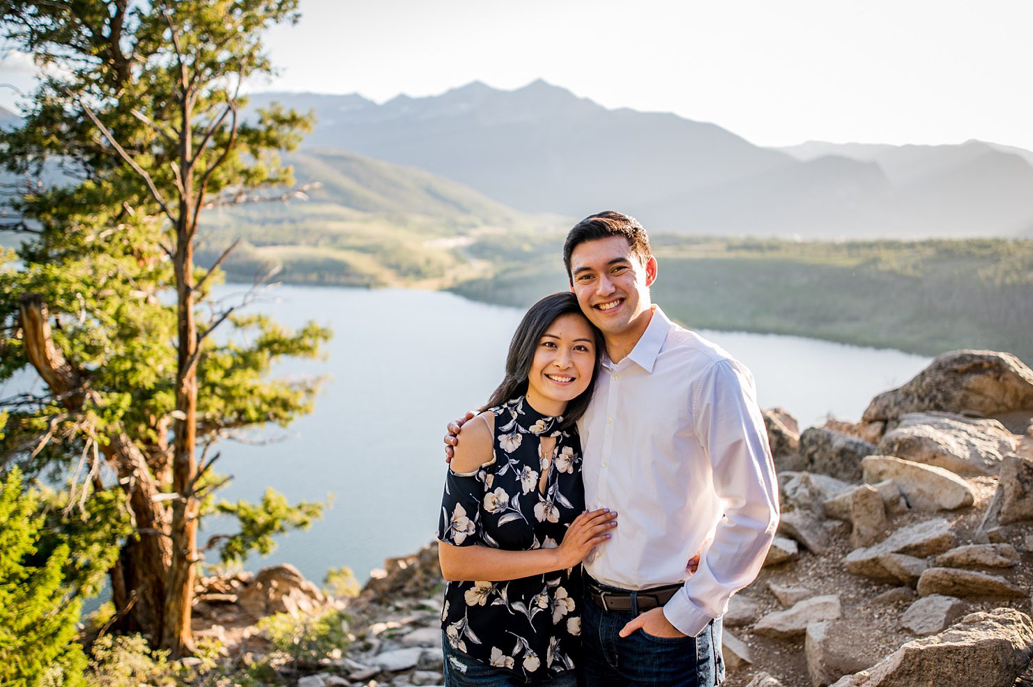 Sapphire Point engagement couple