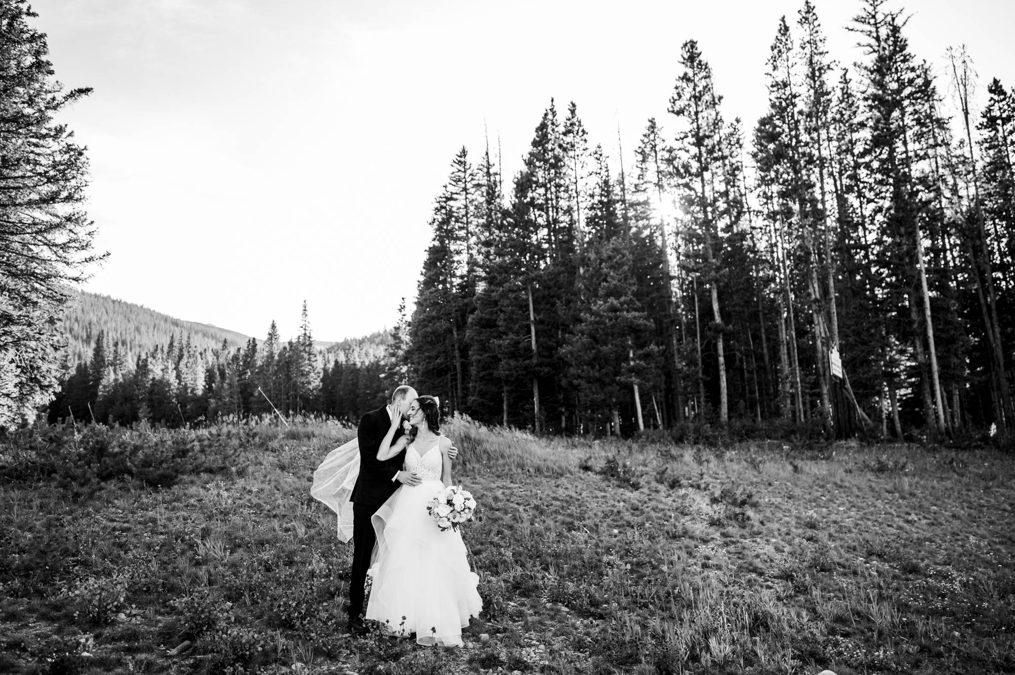 romantic Colorado wedding