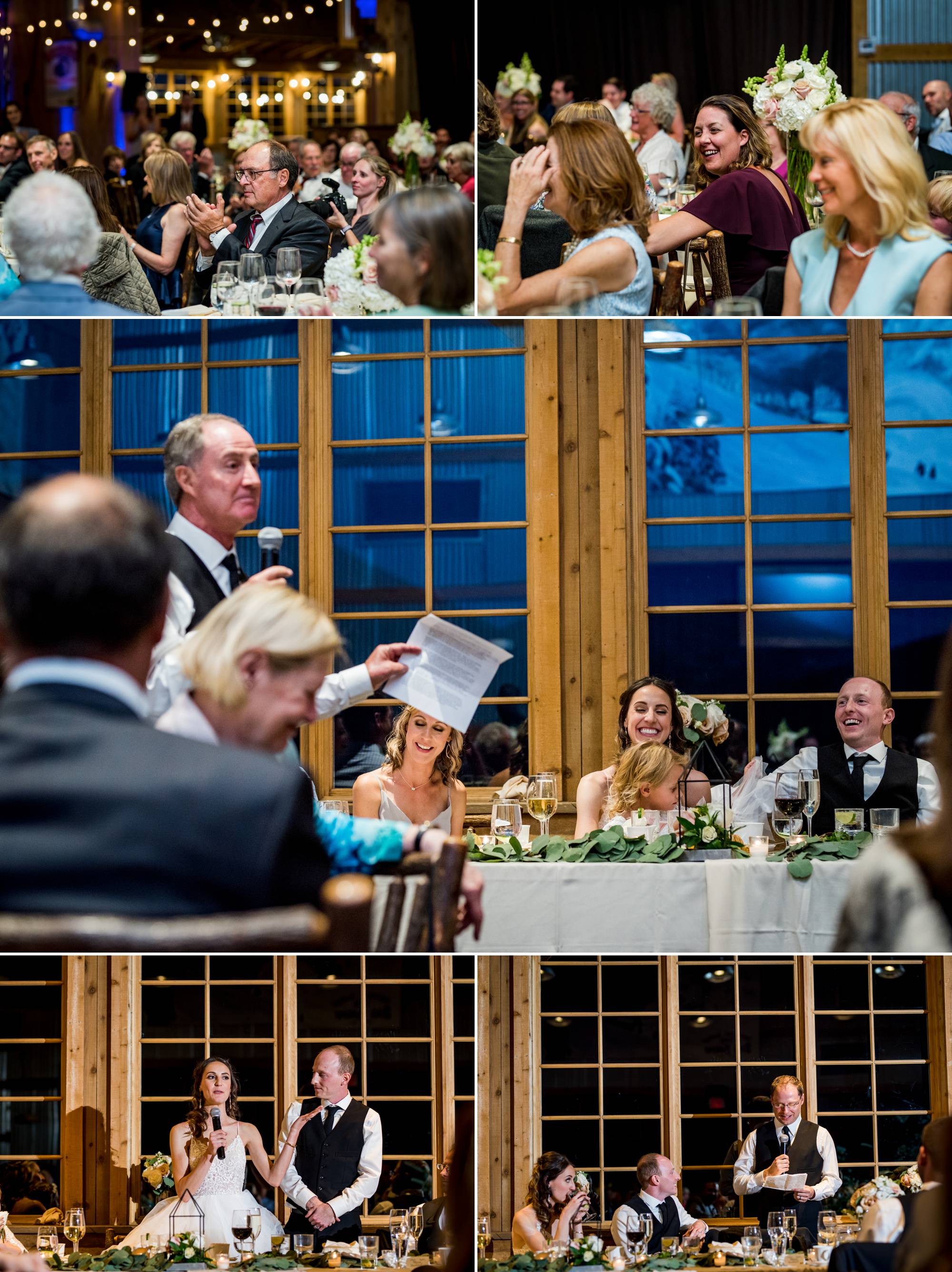 wedding speeches at ten mile station