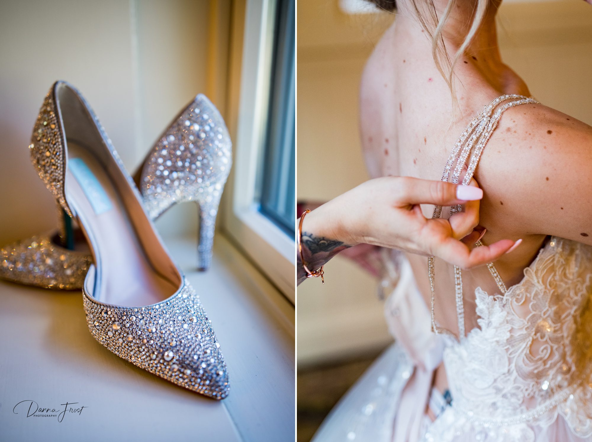 getting ready wedding details at Spruce Mountain Ranch