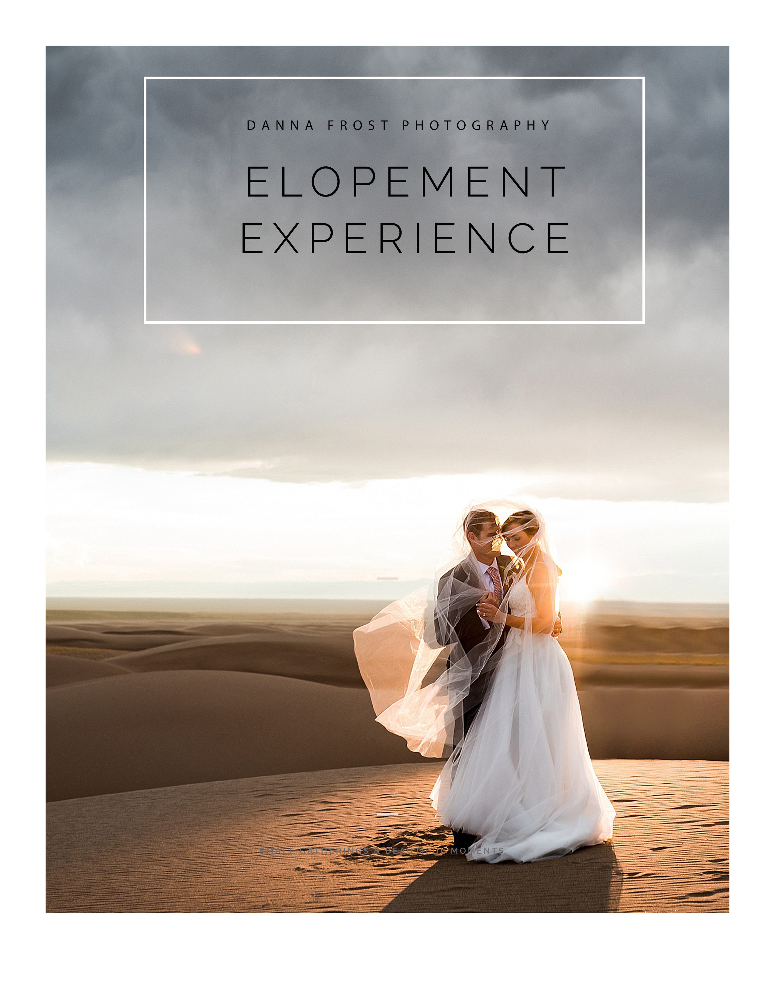 Colorado elopement at the Sand Dunes