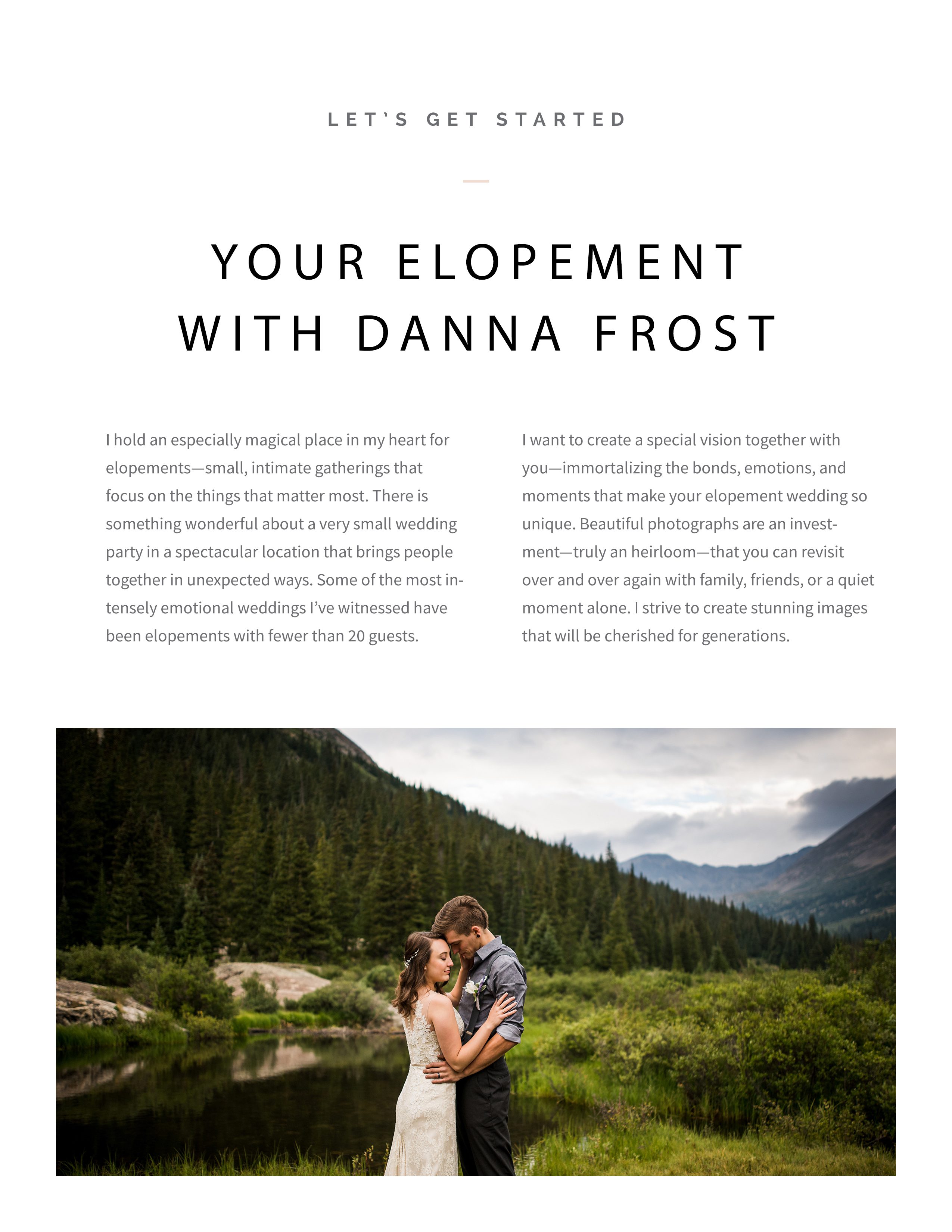 Adventure elopement in Colorado