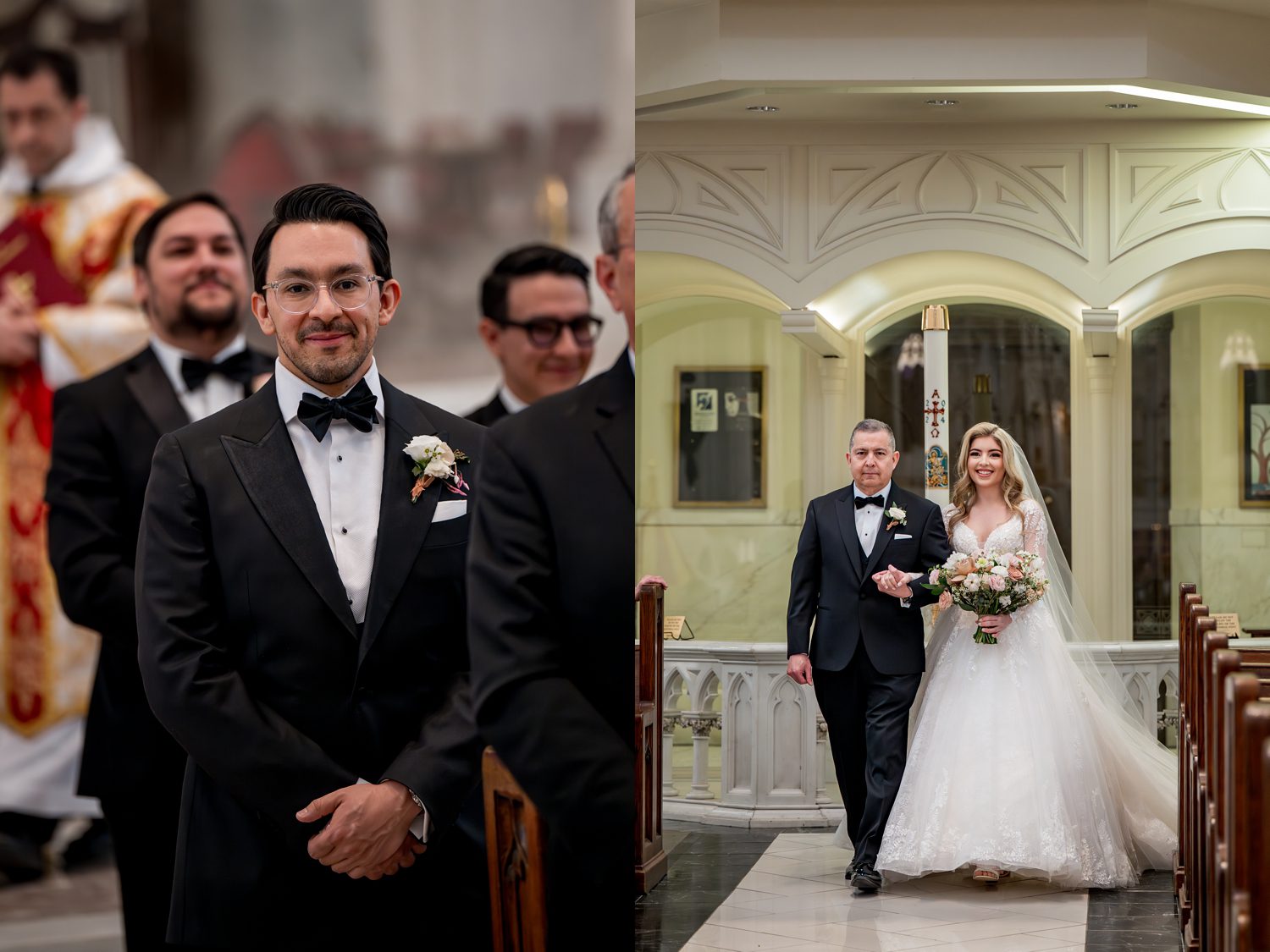 Catholic wedding photography in Colorado at Cathedral Basilica