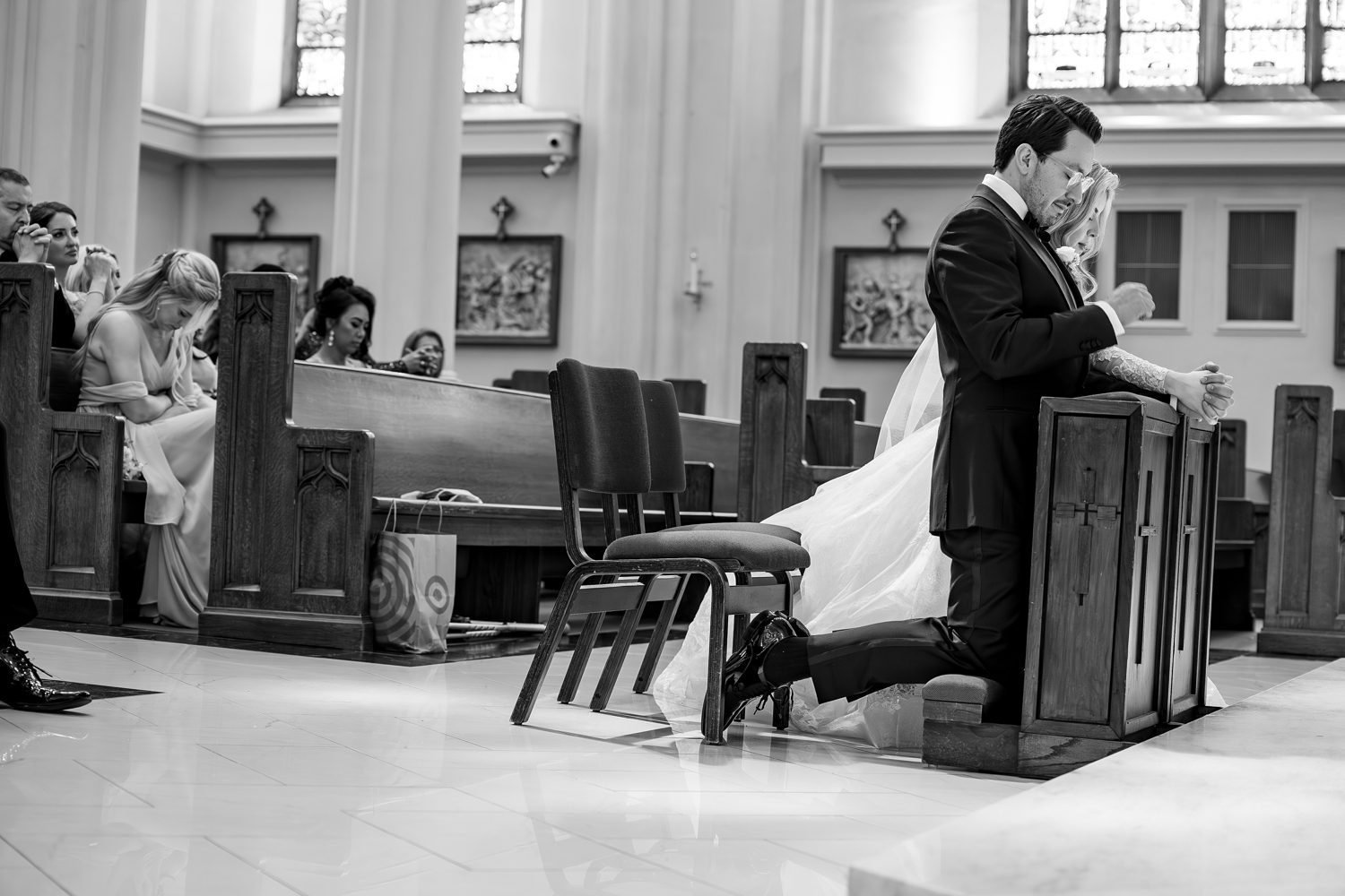 Catholic wedding photography in Colorado at Cathedral Basilica